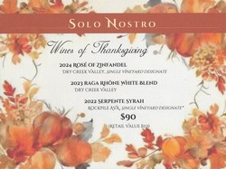 Wines of Thanksgiving 2025